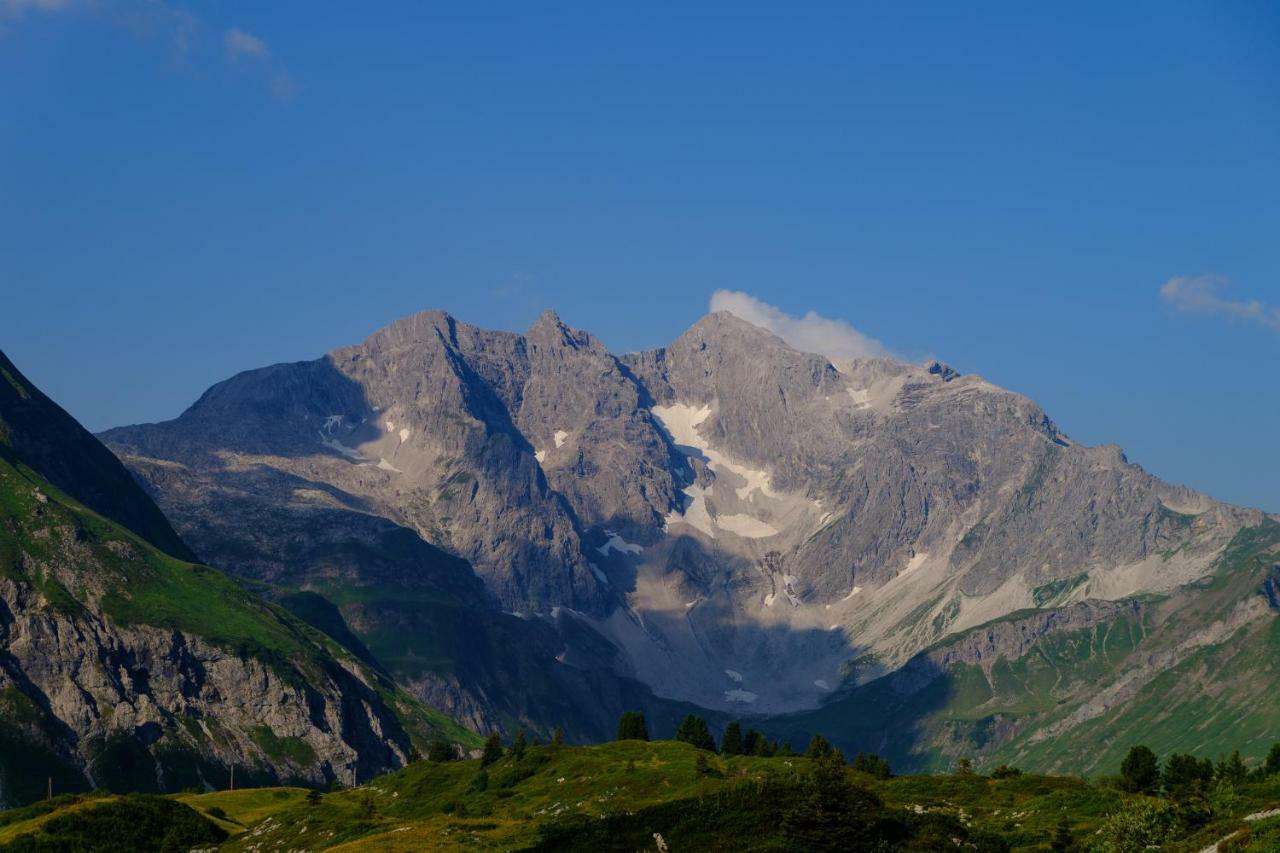 Alpenappartement Bergkoenig Warth  Exteriér fotografie