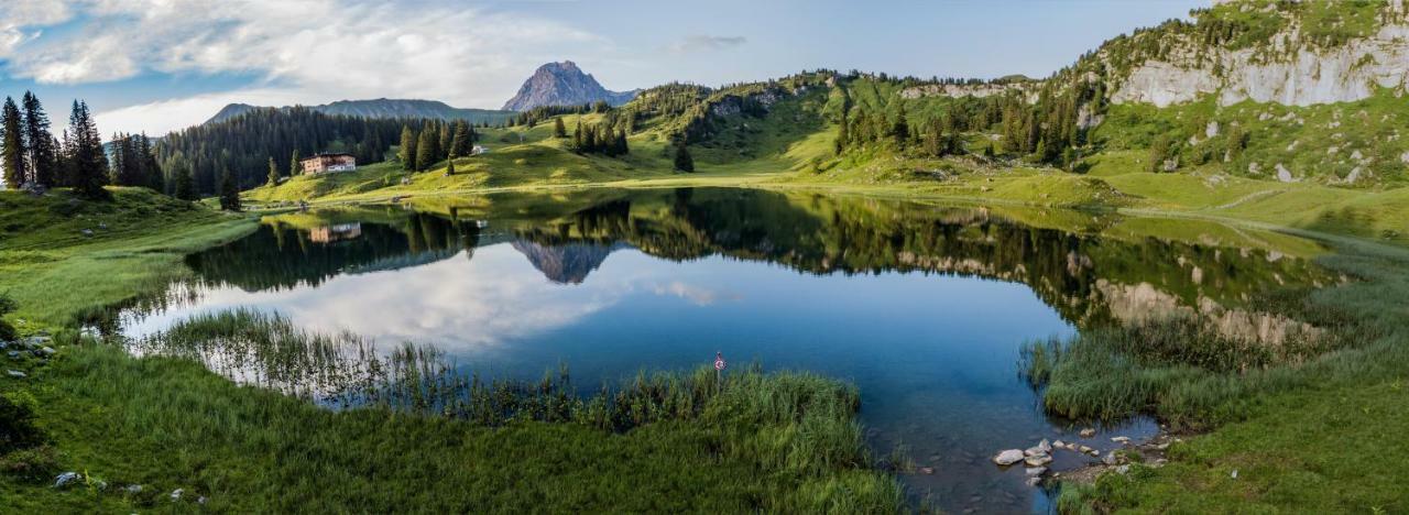 Alpenappartement Bergkoenig Warth  Exteriér fotografie