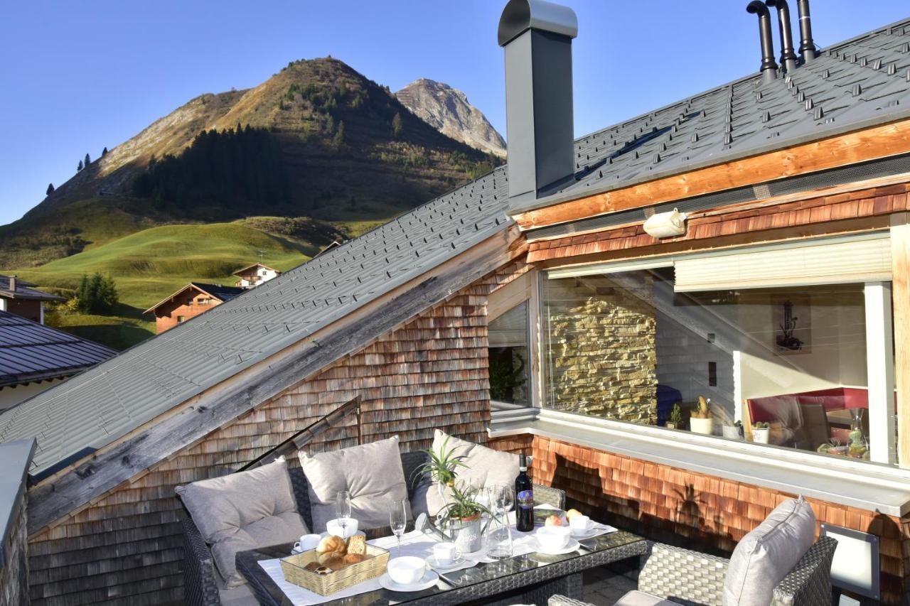 Alpenappartement Bergkoenig Warth  Exteriér fotografie