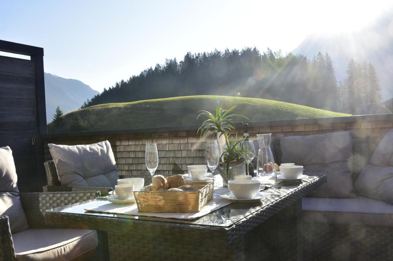 Alpenappartement Bergkoenig Warth  Exteriér fotografie
